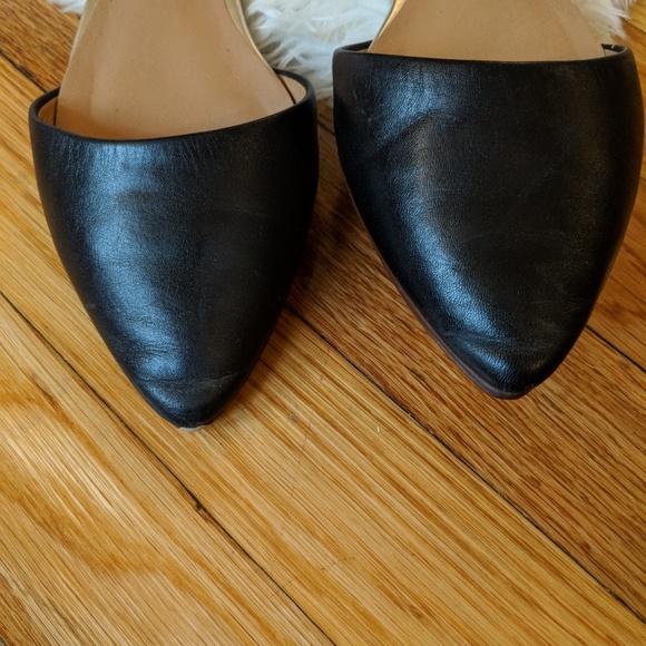 Halogen Hakayla Lea D'Orsay Pointed Toe Flats Sz 8 - Picture 3 of 8